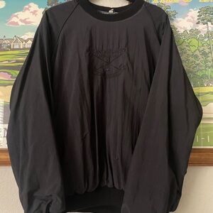 Sunderland of Scotland Weatherbeater Pullover Jacket Mens Large Black Vintage